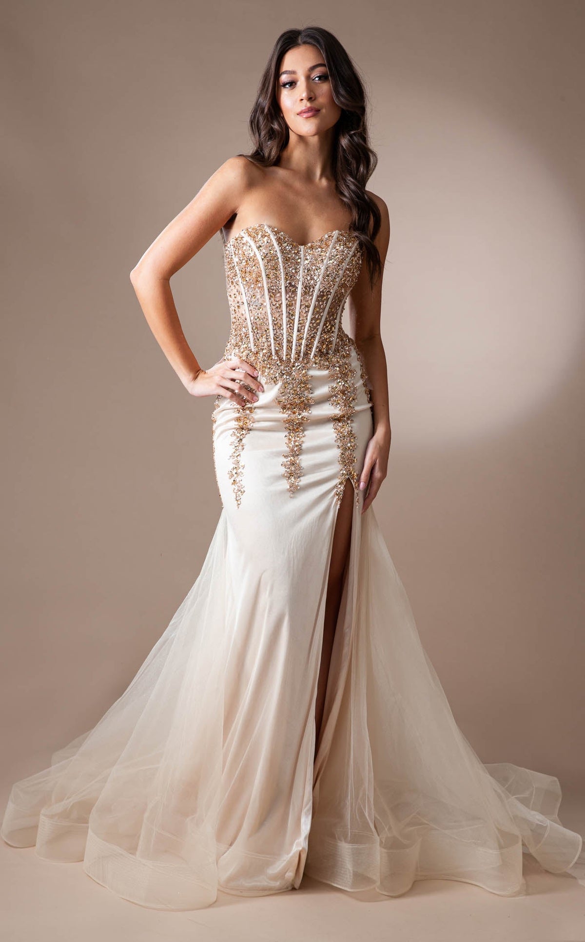 Amelia Couture 7051CL Dress