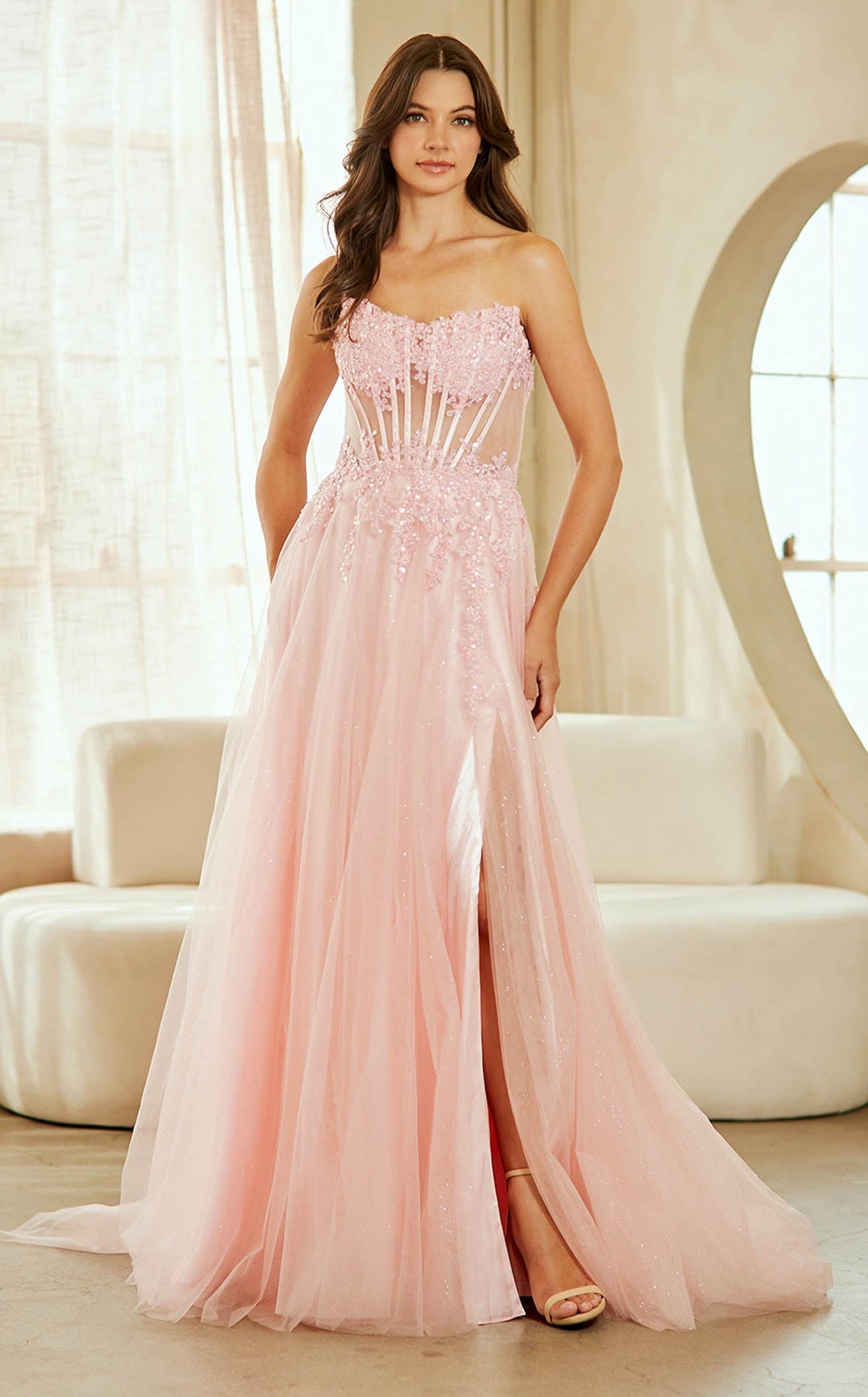 Amelia Couture 9078CL Dress