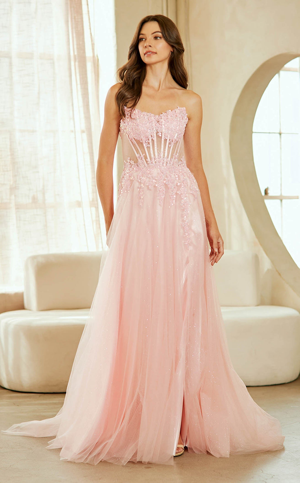 Amelia Couture 9078CL Dress