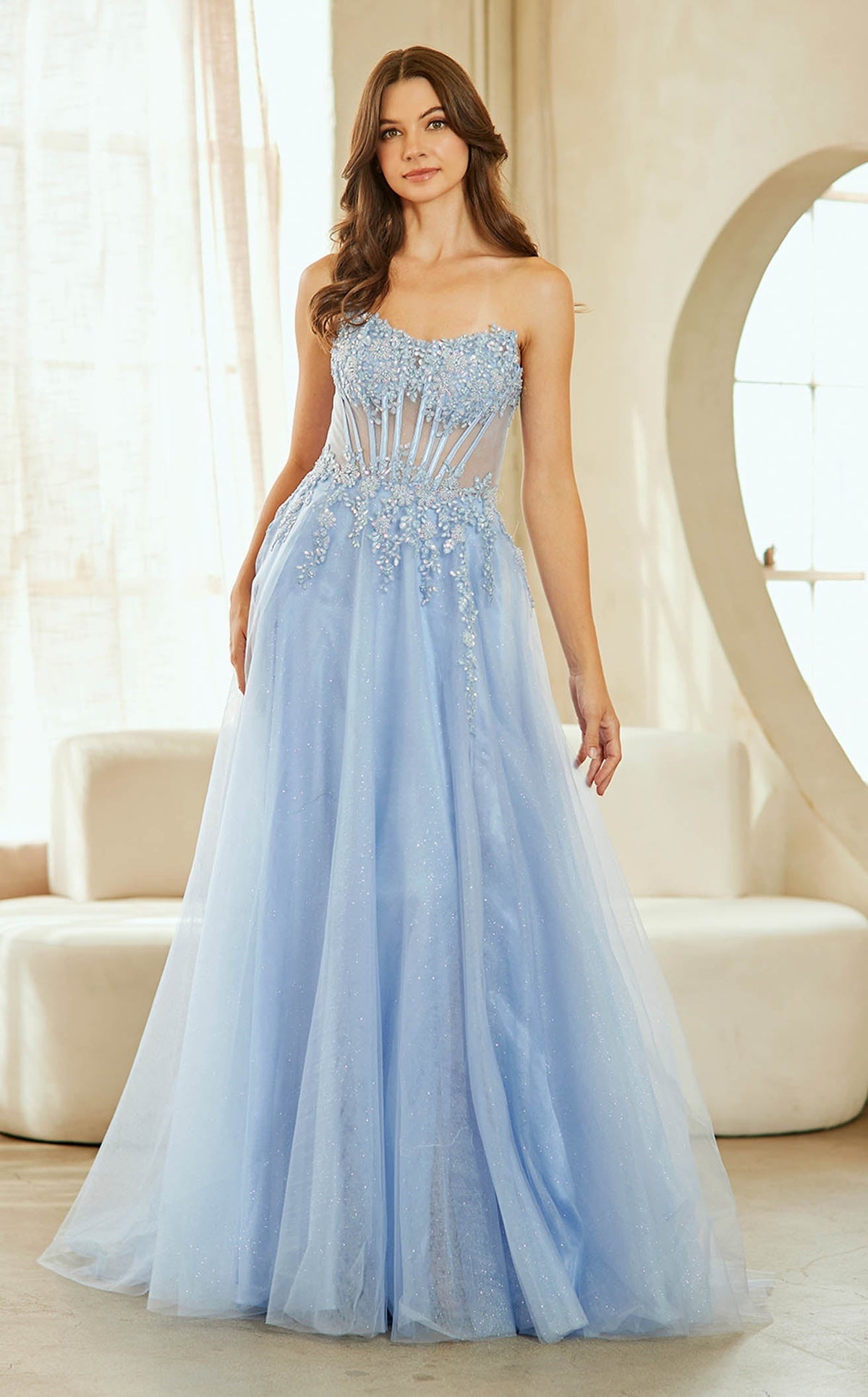 Amelia Couture 9078CL Dress