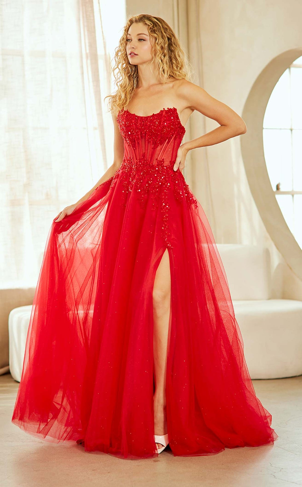 Amelia Couture 9078CL Dress