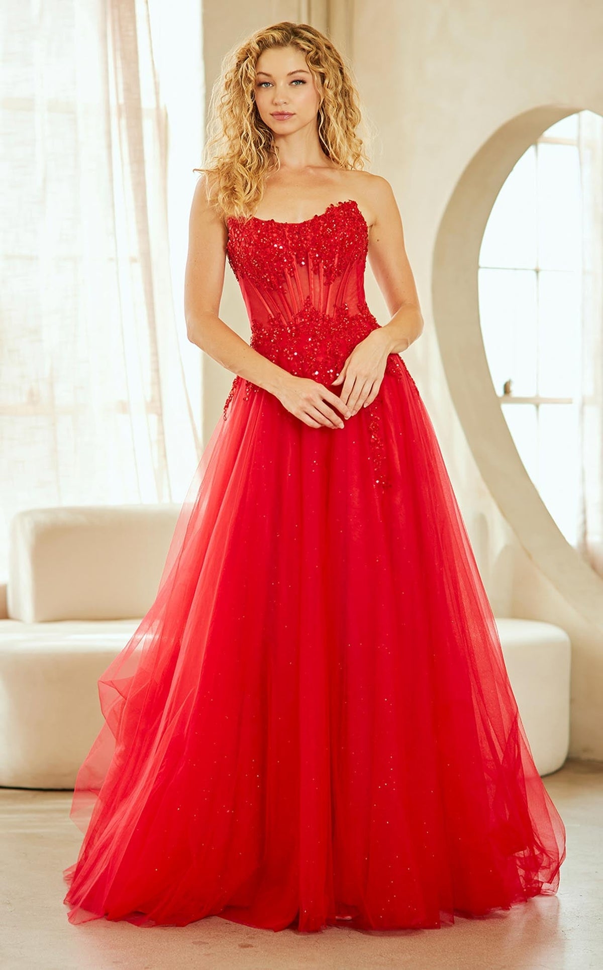 Amelia Couture 9078 Dress
