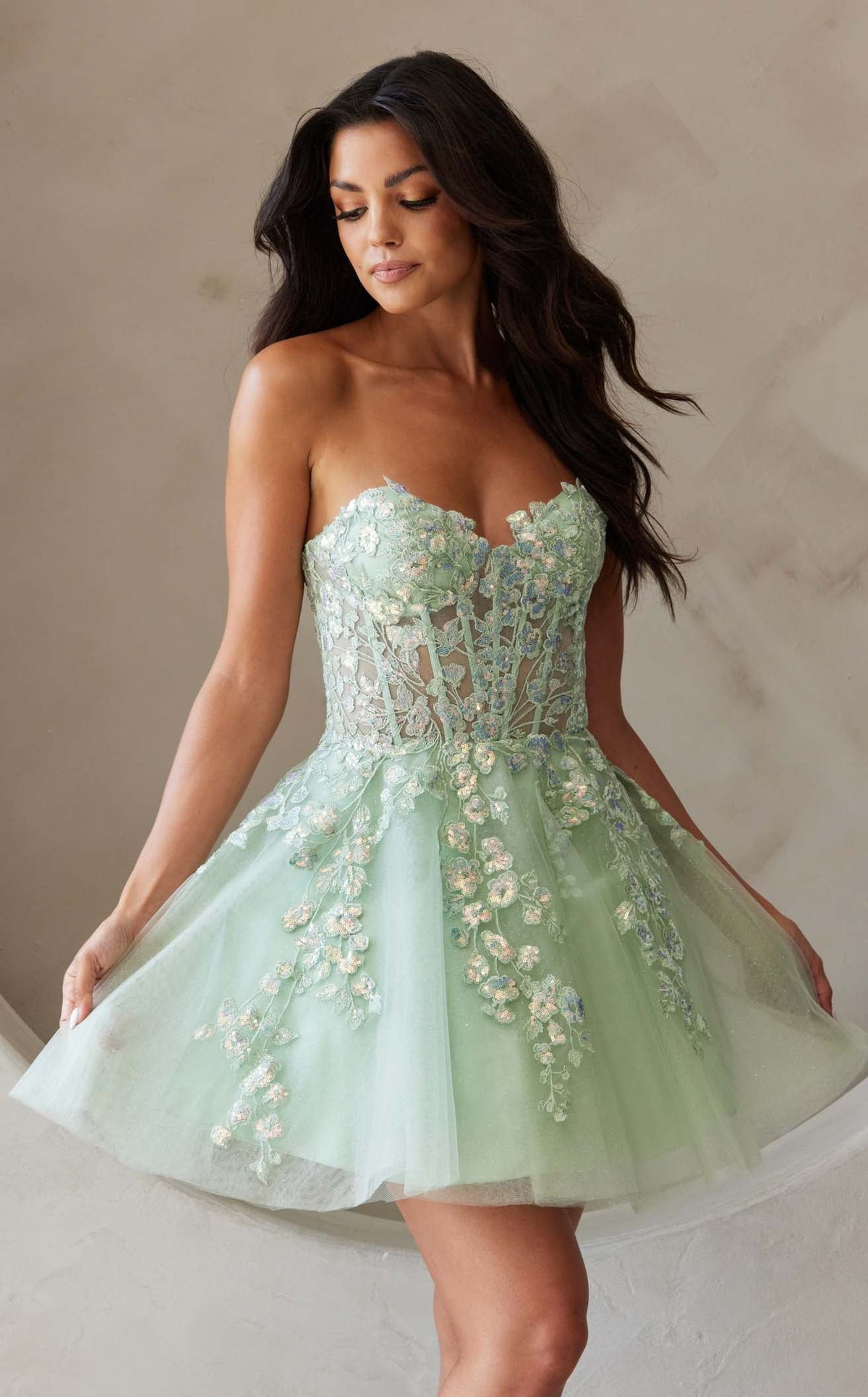 Amelia Couture BZ9024S Dress