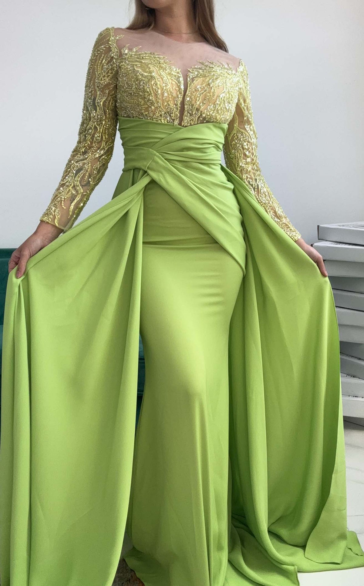 MNM Couture K3893CL Dress