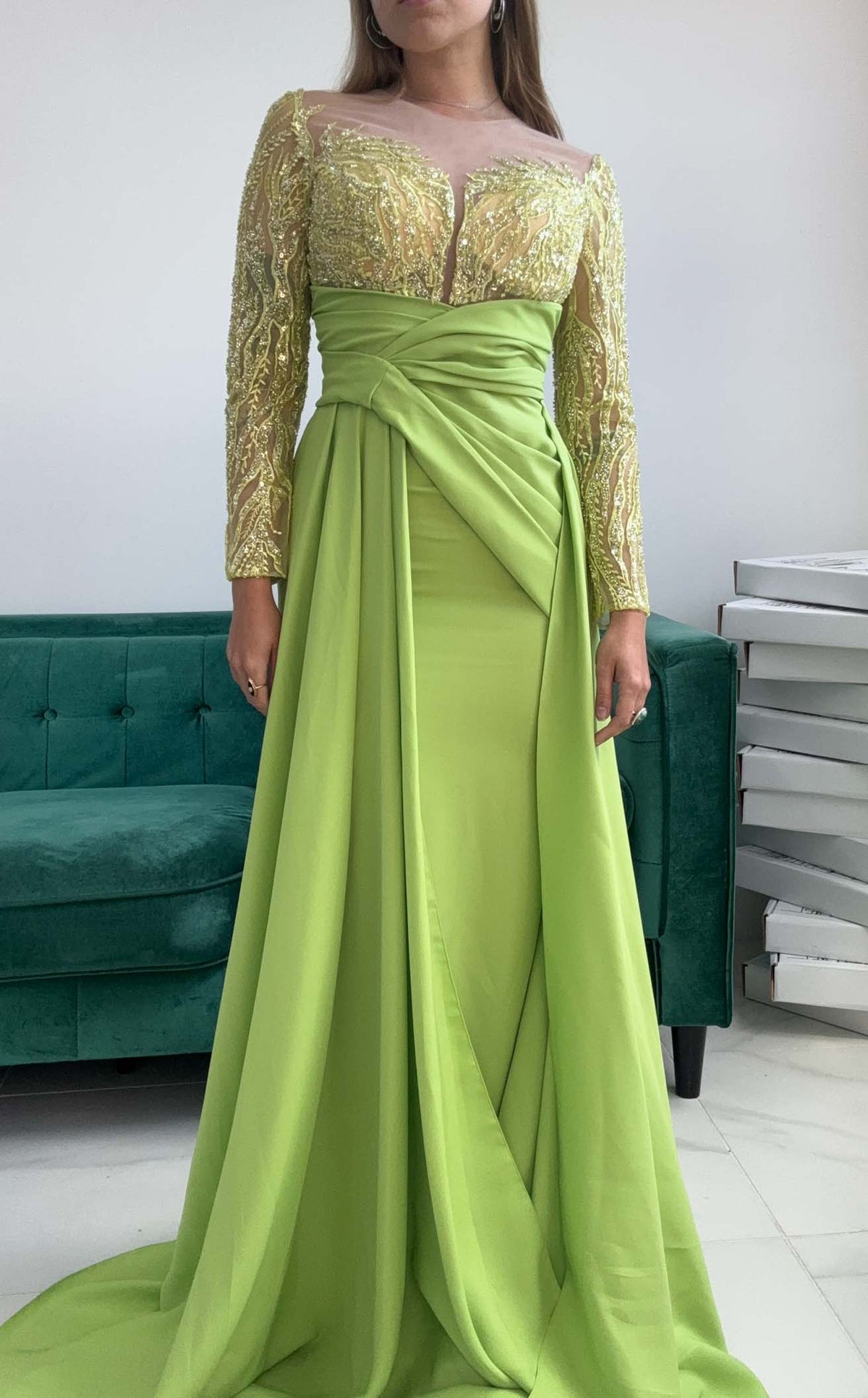 MNM Couture K3893CL Dress